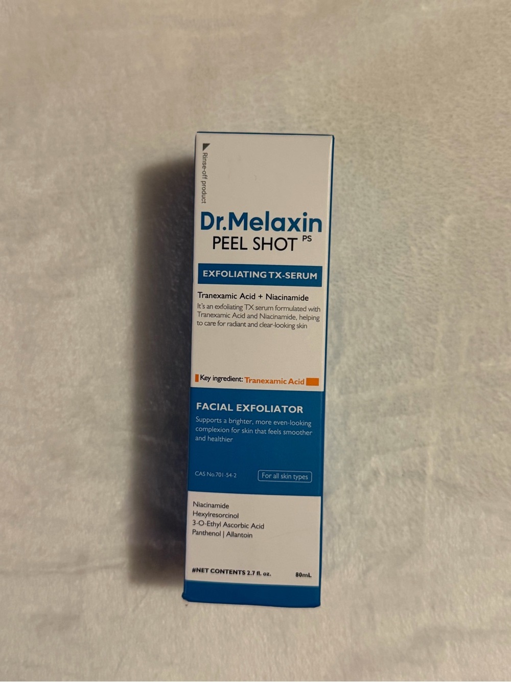 Dr.Melaxin Peel Shot Exfoliating TX-Serum 2.7 FL OZ